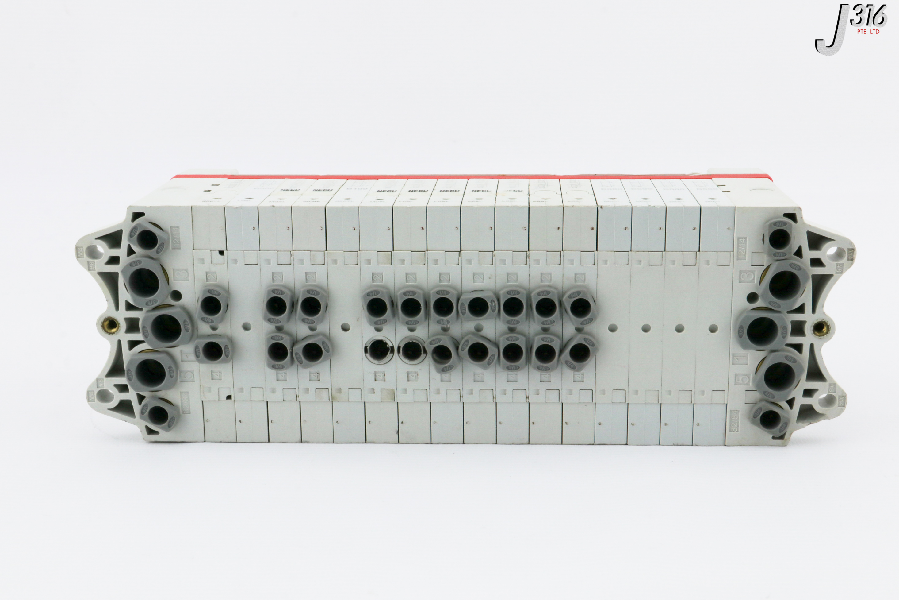 29793 NORGREN 16-SLOT PNEUMATIC MANIFOLD ASSY VM101600241 | eBay
